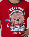 Little M Bear Astronaut Boys Clothing Set