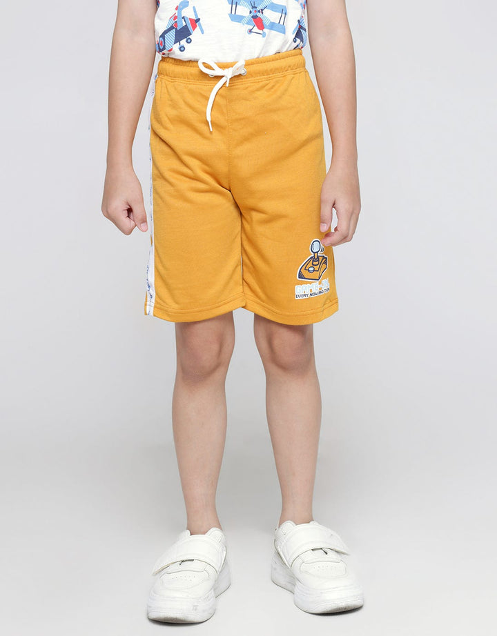Little M Short Knit Terry Game