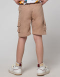 Little M Short Woven Pinggang Karet Kombinasi