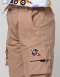 Little M Short Woven Pinggang Karet Kombinasi