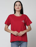Connexion Short Sleeve T-Shirt Knit Top Running Rabbit