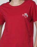 Connexion Short Sleeve T-Shirt Knit Top Running Rabbit