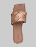 Details Braid Strap Slipper Sandal Wanita