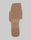 Details Braid Strap Slipper Sandal Wanita