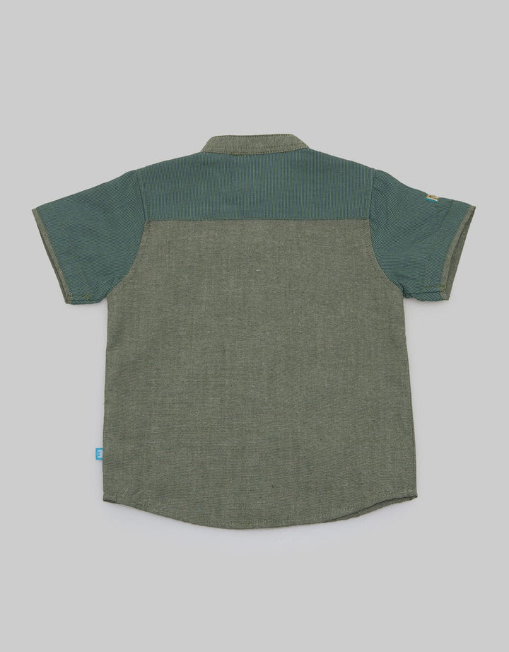 Pipiniko Short Sleeve Shirt Cns Green