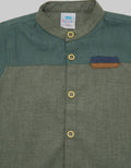 Pipiniko Short Sleeve Shirt Cns Green