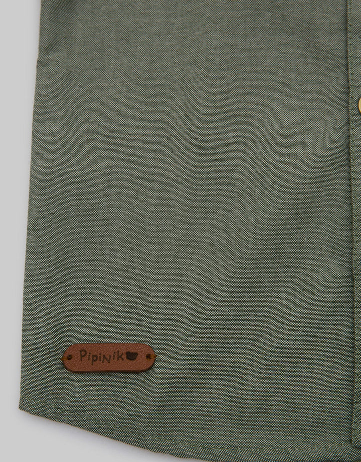 Pipiniko Short Sleeve Shirt Cns Green
