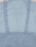 Pipiniko Chambray Stripe Romper Baby Boy