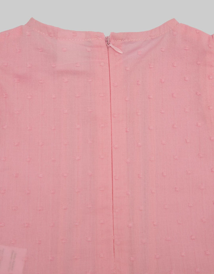 Pipiniko Short Sleeve T-Shirt Blouse Swiss Dot