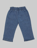Pipiniko Pants Denim Pocket Pleats