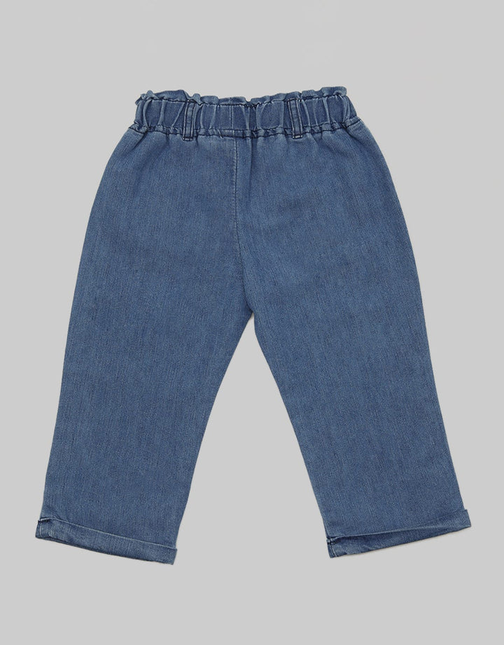 Pipiniko Pants Denim Pocket Pleats