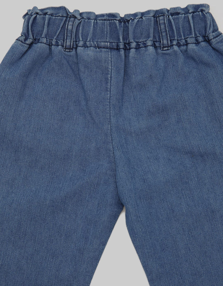 Pipiniko Pants Denim Pocket Pleats
