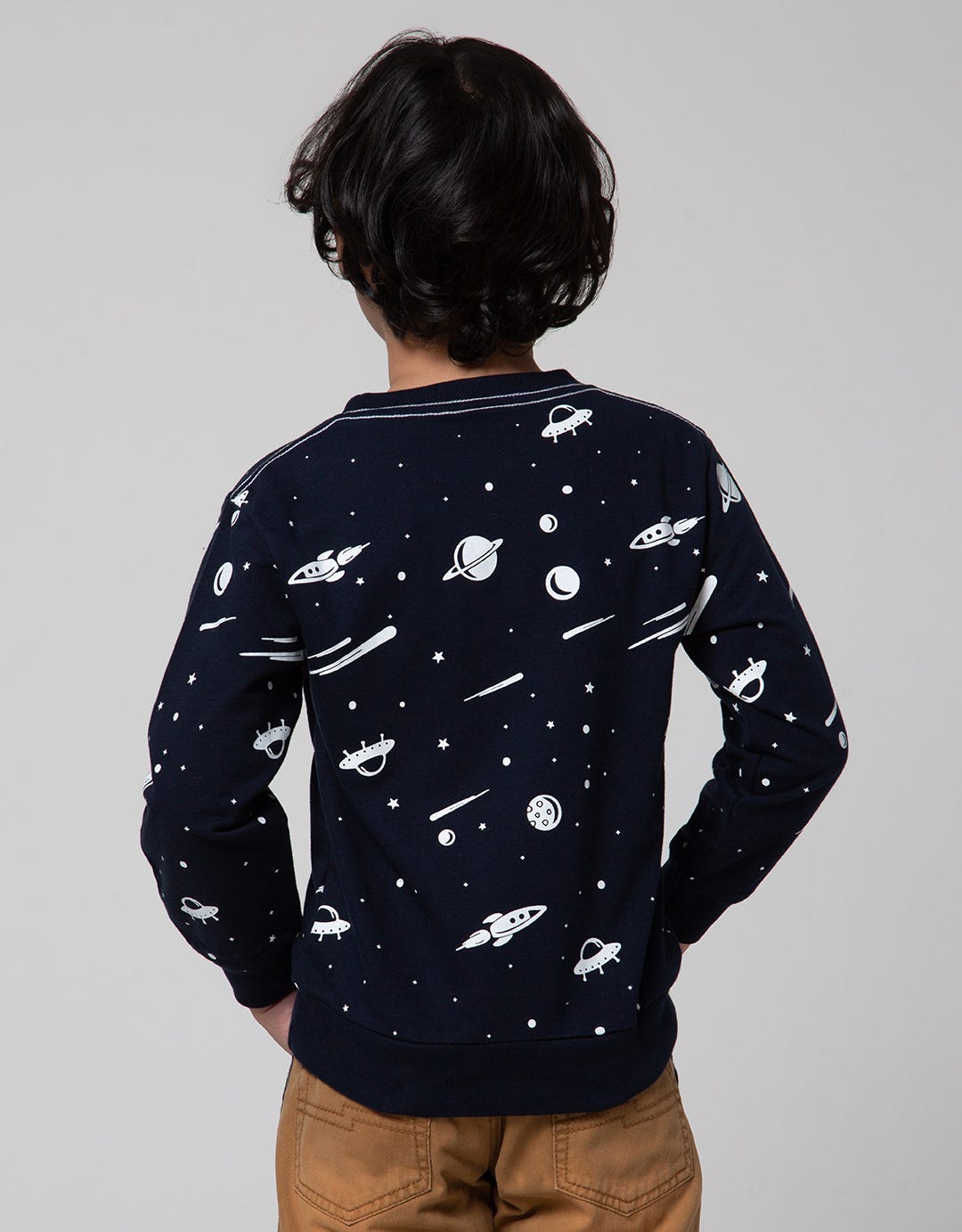 Little M Space Aps Sweater Anak Laki-laki