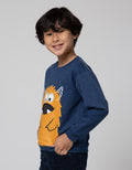 Little M Sweatshirt Monster Aplikasi