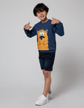 Little M Sweatshirt Monster Aplikasi