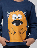 Little M Sweatshirt Monster Aplikasi