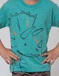 Little M Short Sleeve T-Shirt Top Best Buy Dino