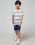 Little M Space Henley Kaos Anak Laki-Laki