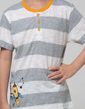 Little M Space Henley Kaos Anak Laki-Laki