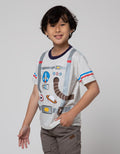 Little M Short Sleeve T-Shirt Astronot