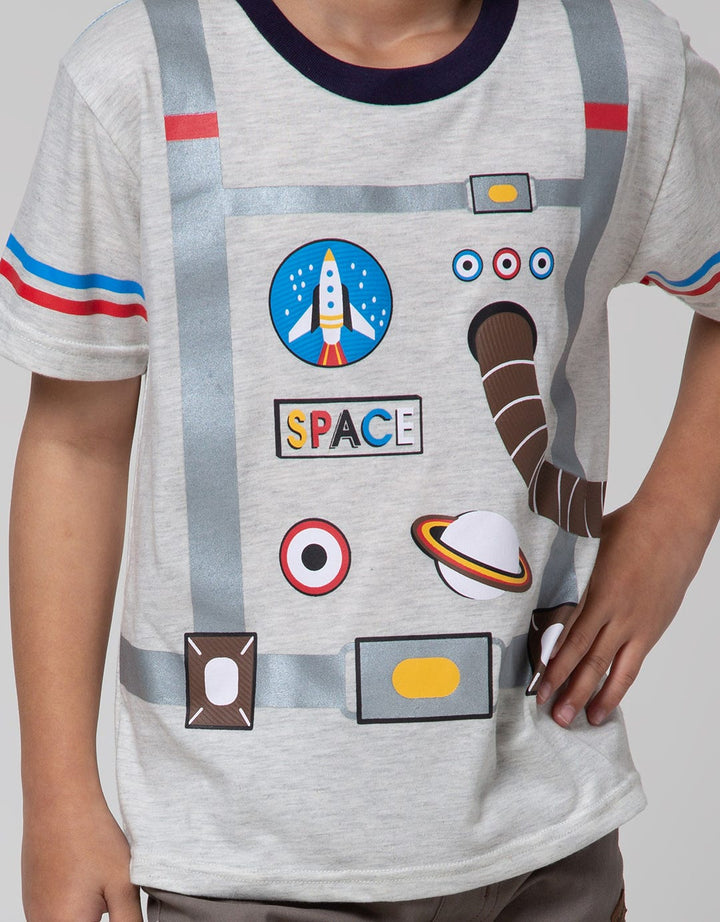 Little M Short Sleeve T-Shirt Astronot