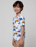 Little M Short Sleeve T-Shirt Dino Car