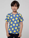 Little M Matahari Print Kaos Anak Laki-Laki