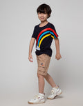 Little M Short Sleeve T-Shirt Awan Aplikasi