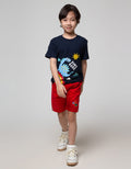 Little M Dino Dude Kaos Anak Laki-Laki