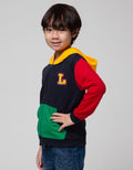 Little M Color Block Jaket Anak Laki-laki