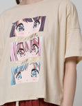 Nevada Short Sleeve T-Shirt Boxy Anime I Like Watching Anime