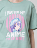 Nevada Short Sleeve T-Shirt Anime I Paused My Anime To Be Here
