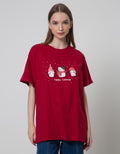 Nevada Short Sleeve T-Shirt Embossed Xmas22 Cat