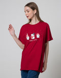 Nevada Short Sleeve T-Shirt Embossed Xmas22 Cat