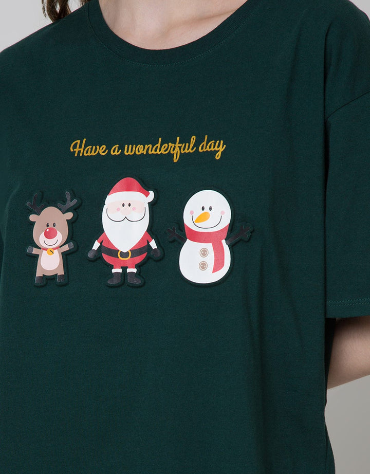 Nevada Short Sleeve T-Shirt Embossed Xmas22 Have A Wonderful Day