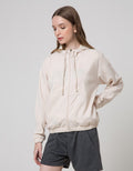 Nevada Cut Sewn Jaket Hoodie Wanita