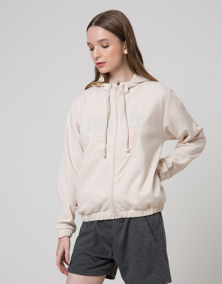 Nevada Cut Sewn Jaket Hoodie Wanita