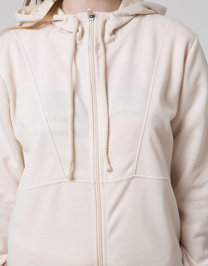 Nevada Cut Sewn Jaket Hoodie Wanita