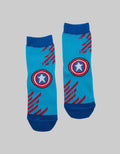 Marvel Captain America Print Socks