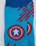 Marvel Captain America Print Socks