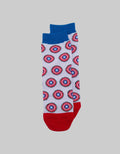 Marvel Kaus Kaki Print Logo Captain America
