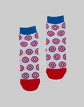 Marvel Kaus Kaki Print Logo Captain America