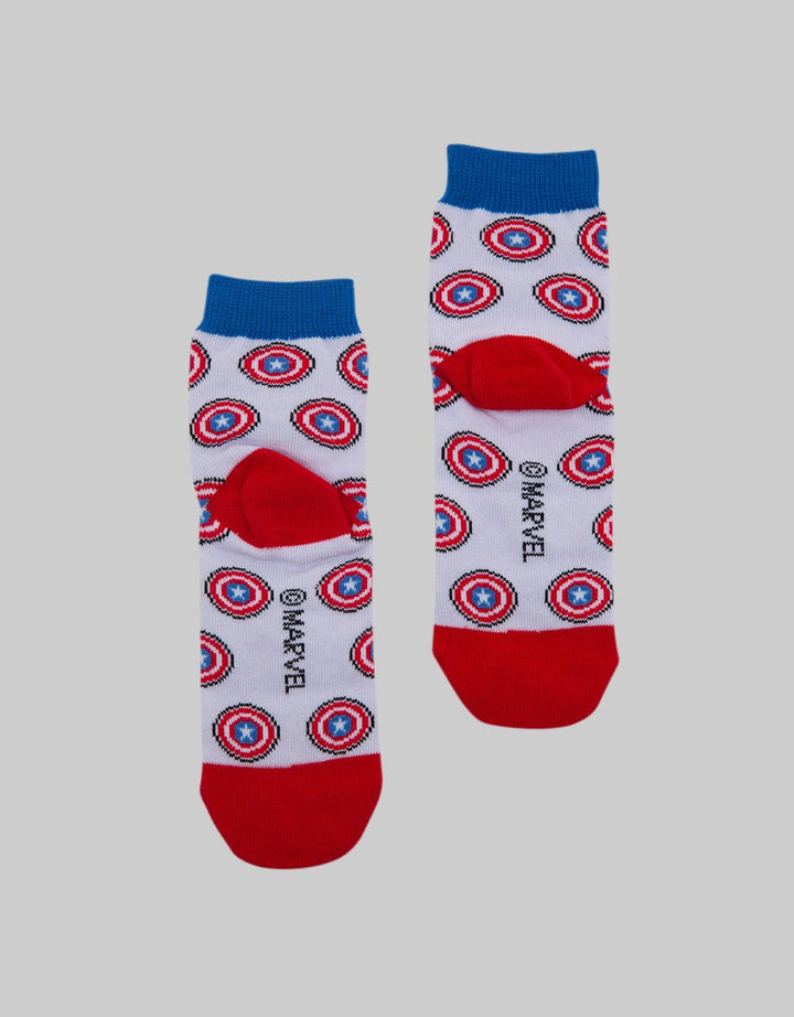 Marvel Kaus Kaki Print Logo Captain America