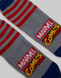Disney Marvel Comics Logo Socks