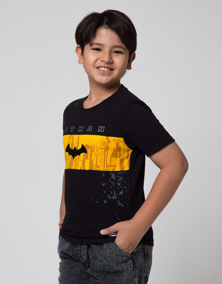 Character Batman Splash Shoulder Boys T-shirt