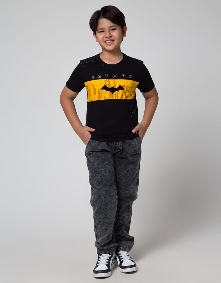 Character Batman Splash Shoulder Boys T-shirt
