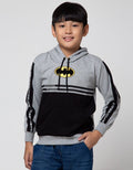 Character Sweater Hood Batman Logo