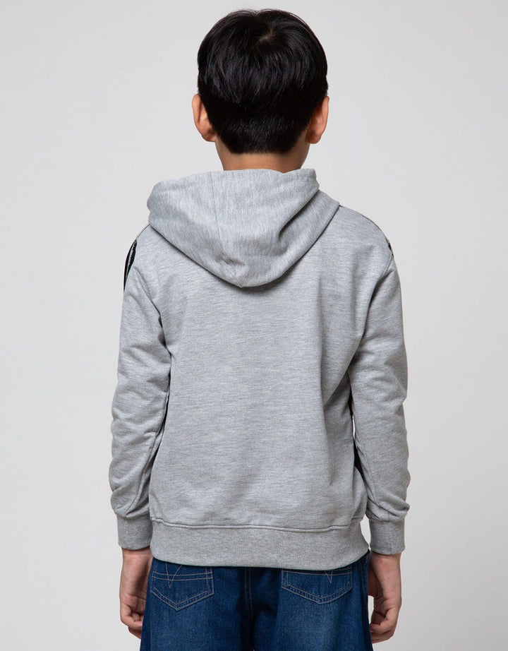 Character Sweater Hood Batman Logo