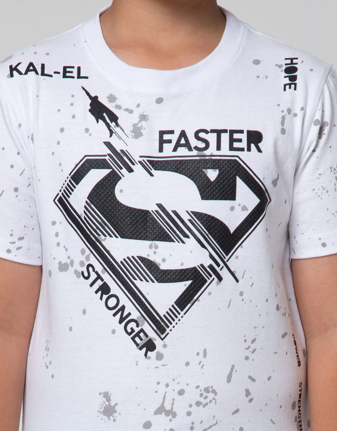 Character Center Superman Logo Boys T-Shirt