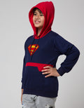 Character Superman Justice Sweater Anak Laki-Laki